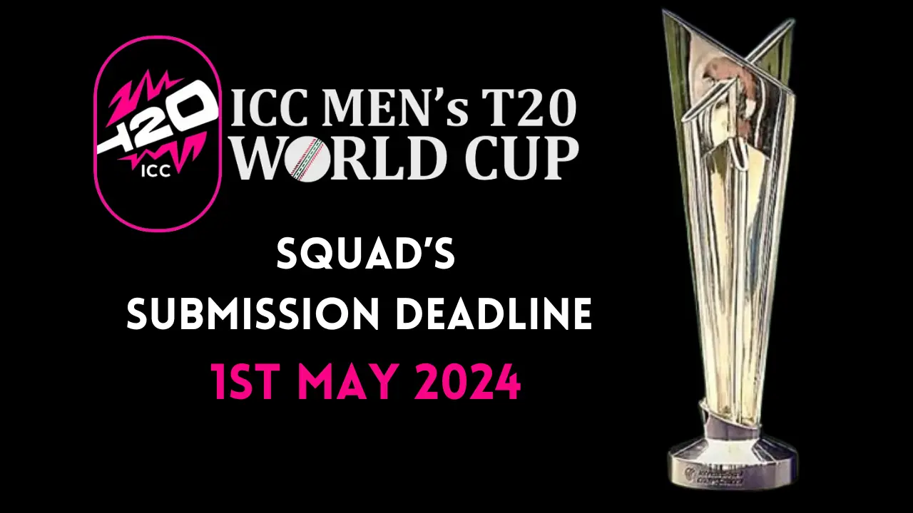 Last Date to Submit Squad for ICC T20 World Cup 2024