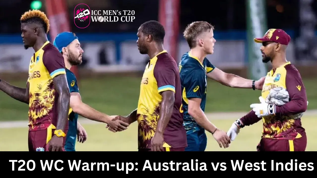 Warm-up Match Australia vs West Indies