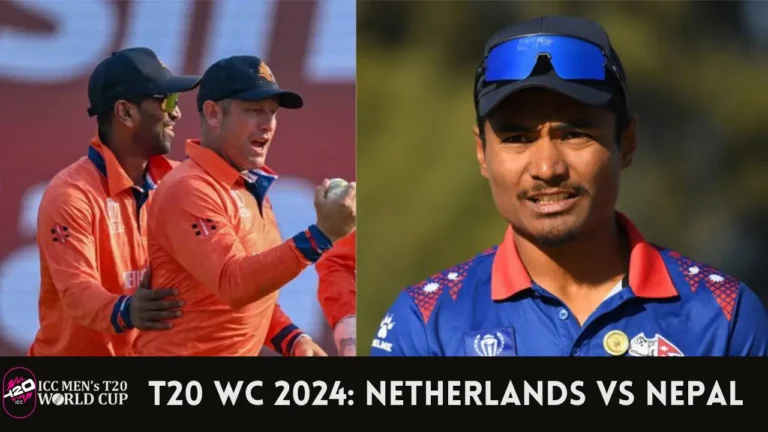 T20 World Cup |Netherlands vs Nepal|